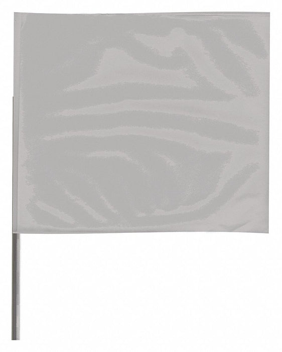 MarkingFlag Silver Vinyl 2-1/2inH PK100
