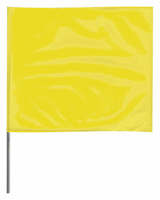 MarkingFlag Yellow Vinyl 2-1/2inH PK100