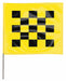 MarkingFlag Black/Yellow Vinyl PK100