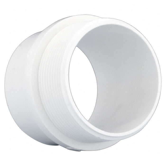 PVC Straight 3 in 3 in NPT