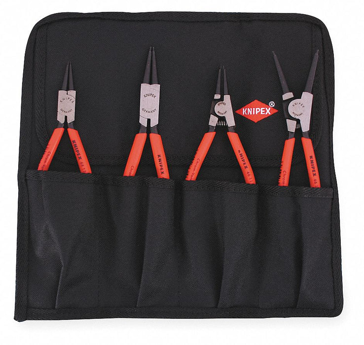 Retaining Ring Plier Set 0 Deg 4 pc
