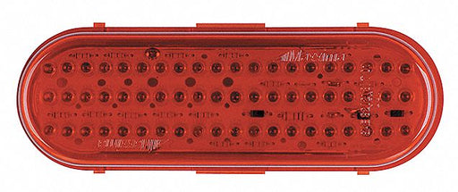 Stop/Turn/Tail Light Oval Red 6-3/8 L