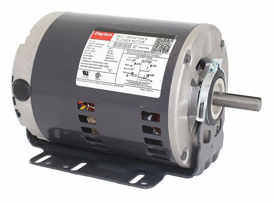 Belt Drive Motor 56H 3/4 hp