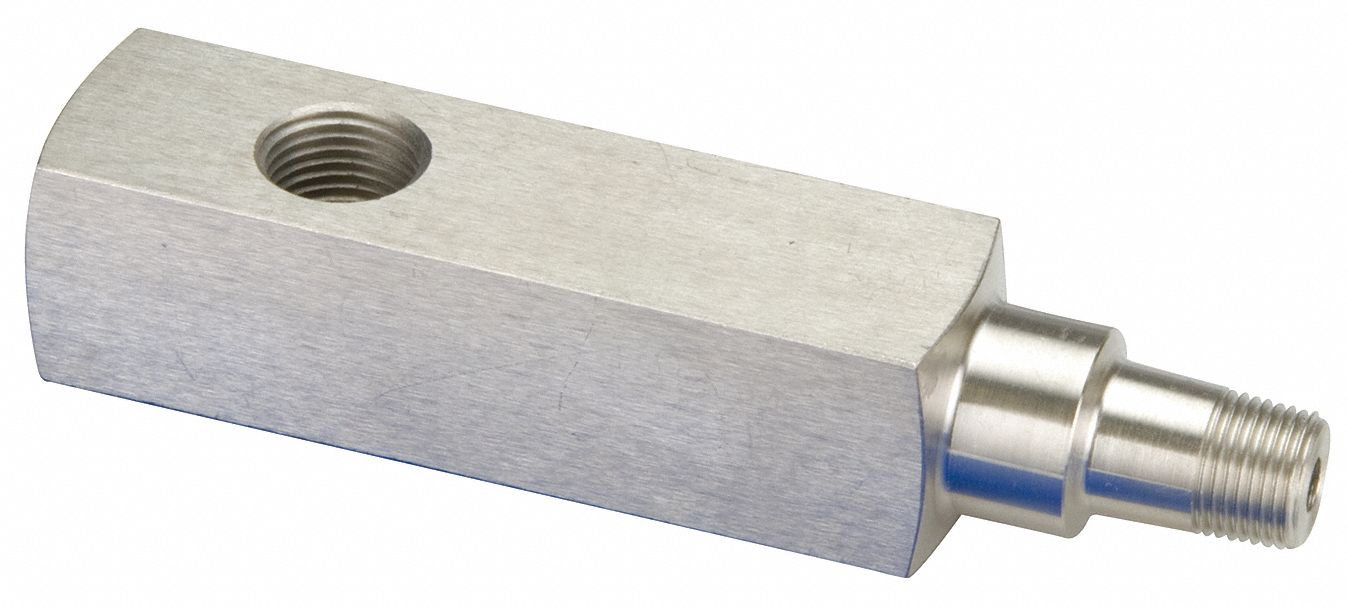 Gauge Adapter 1/2 Female NPTF Gauge Port
