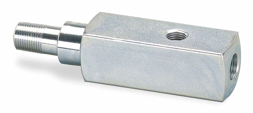 Gauge Adapter 1/4 Female NPTF Gauge Port