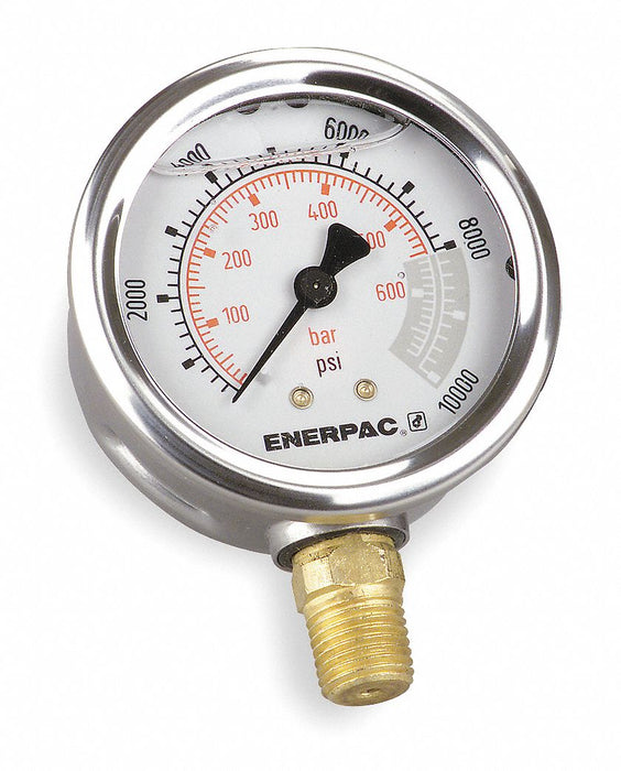 K4564 Pressure Gauge 0 to 10000psi 2 1/2 Dial