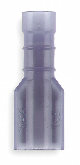 WireDisconnect Brass Blue Nylon PK100