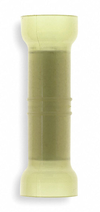 ButtSpliceConnector Yellow 4AWGMax PK15