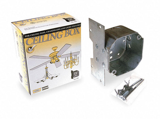 Electrical Box Round Ceiling Pan 8 Side