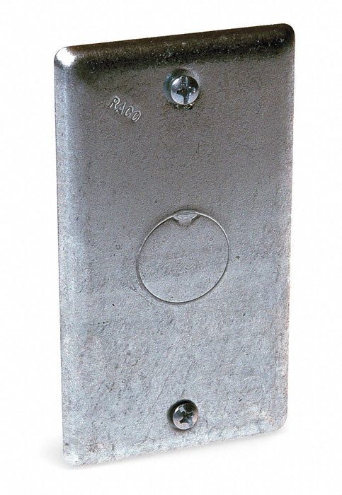 Electrical Box Cover Square KO Centered