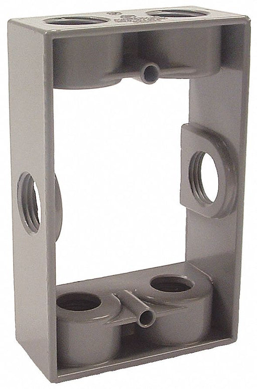 Weatherproof Box 1Gang 6Inlet