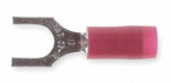 Fork Terminal Tin Copper Red PK100