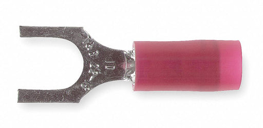 Fork Terminal Tin Copper Red PK100