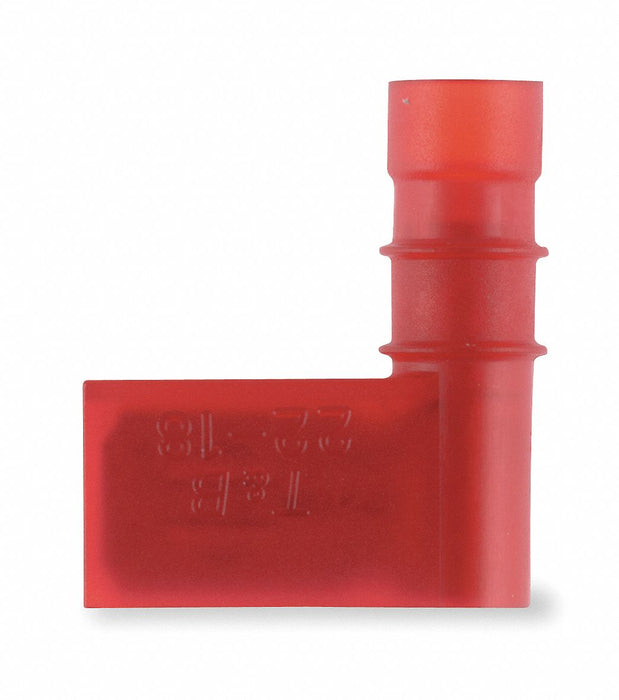 Wire Disconnect Brass Red Nylon PK50