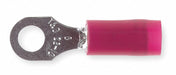 Ring Terminal Red 22 AWG 16 AWG PK100