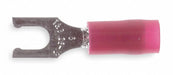 Fork Terminal Tin Copper Red PK100