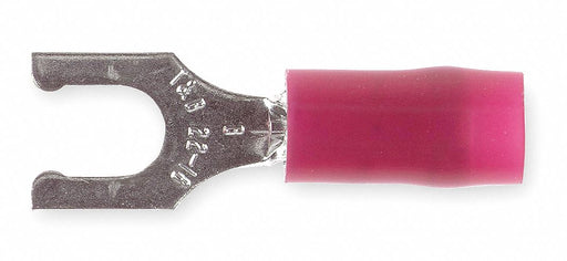 Fork Terminal Tin Copper Red PK100