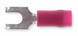 Fork Terminal Tin Copper Red PK100