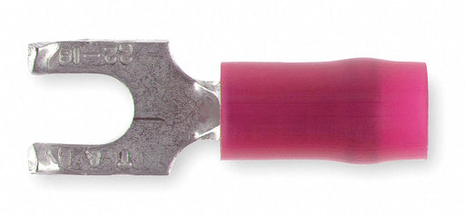 Fork Terminal Tin Copper Red PK100
