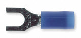 Fork Terminal Tin Copper Blue PK100