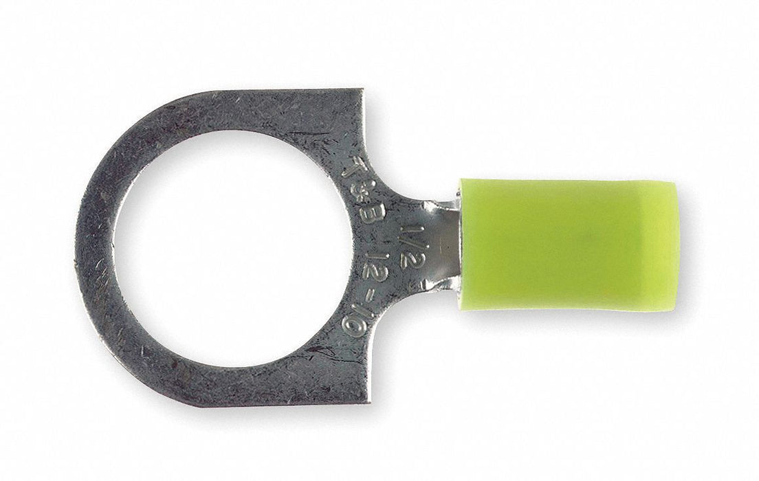 Ring Terminal Yellow 12 AWG 10 AWG PK50