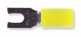Fork Terminal Tin Copper Yellow PK50