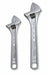 Adj. Wrench Set Steel Chrm 6-1/4 to 10 