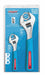 Adj. Wrench Set Steel Chrm 6-1/4 to 10 