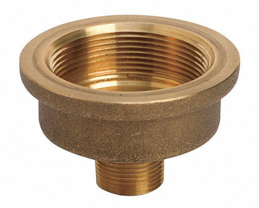 Drum Vent Adaptor Brass Brown Vertical