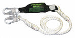 Shock-Absorbing Lanyard White