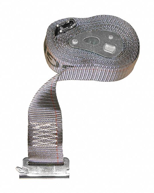 M6916 Tie Down Strap E-Track Gray