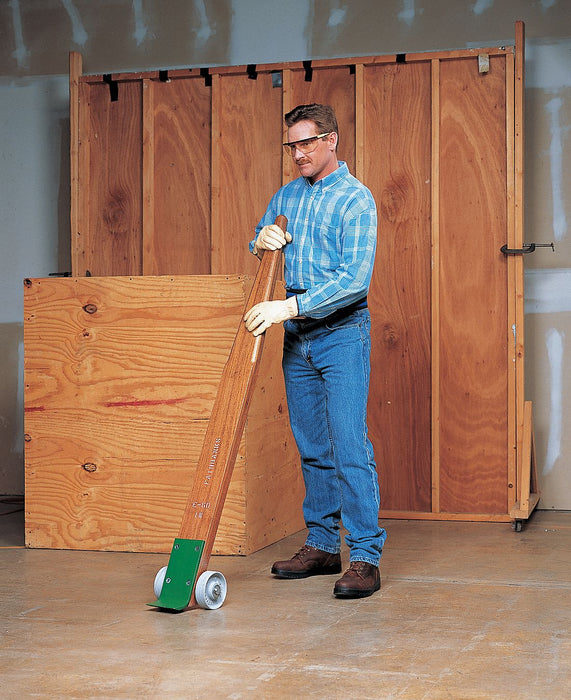 Lever Dolly Wheeled 72 In Steel/Oak