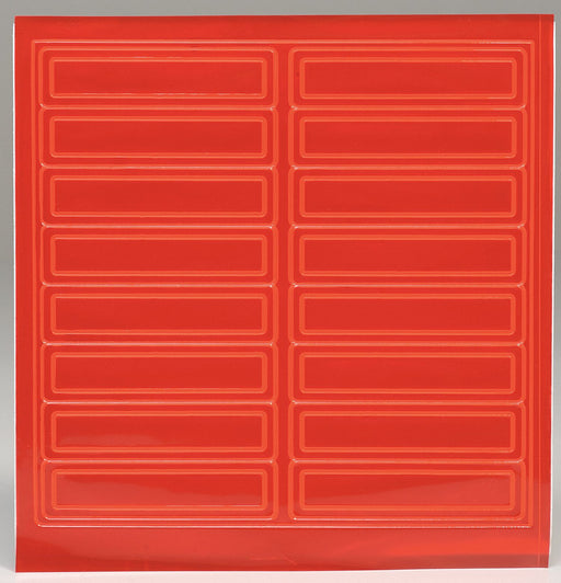 D5953 Hard Hat Label 1 in H 4 in W PK16