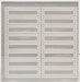 D5953 HardHatLabel Vinyl Rectangle Gray PK16