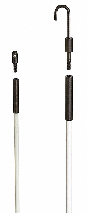 Cable Pulling Fishing Pole 3/16 In 30 ft
