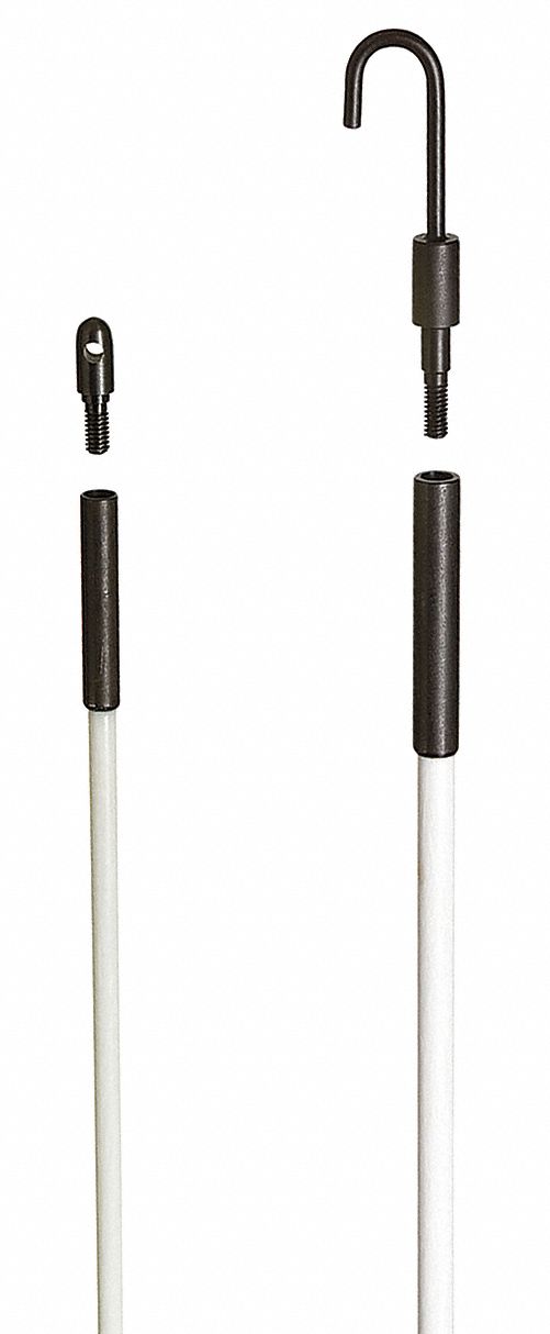 Cable Pulling Fishing Pole 3/16 In 30 ft