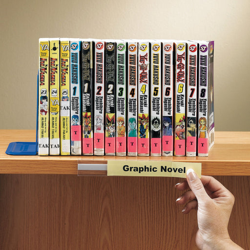 Label Holder Clear Matte Slide-In PK12