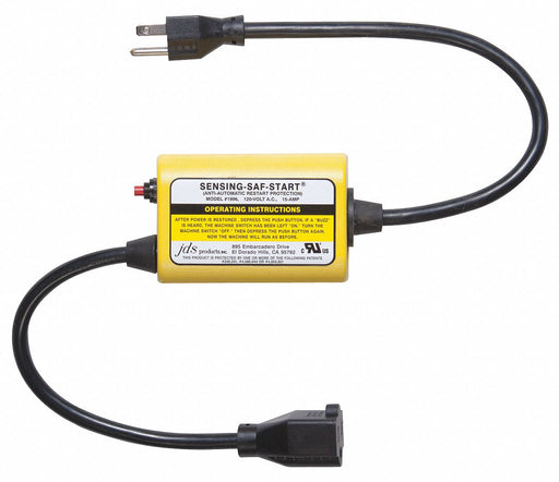 Anti-RestartDevice 2-1/10ft Black Rubber