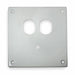 Security Wall Plate White