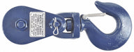 Pulley Block Swvl Hk. 5/16-3/8 Rope dia