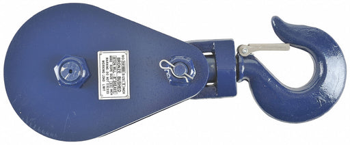 Pulley Block Swvl Hook 5/8-3/4 Rope dia