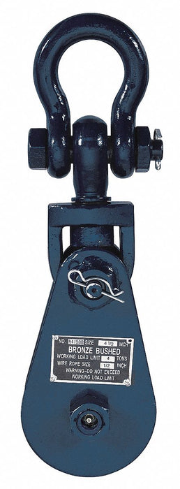 Pulley Block Shackle 3/8 -1/2 Rope dia
