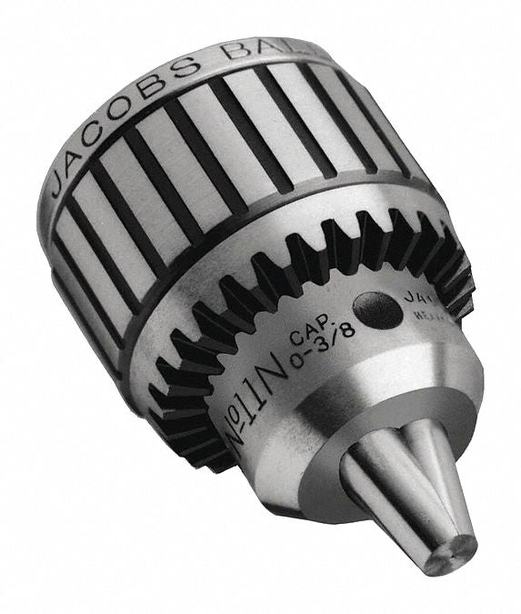 Drill Chuck Keyed Steel 3/8 In 2JT