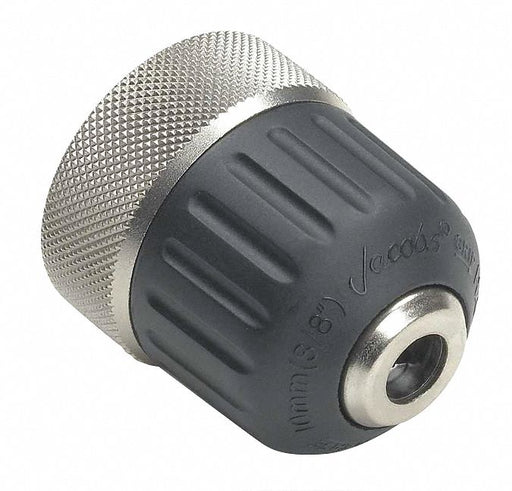 Drill Chuck Keyless Steel 3/8 In 3/8-24