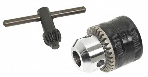 Drill Chuck Keyed Steel 1/2 In 3/8-24