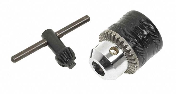 Drill Chuck Keyed Steel 1/2 In 1/2-20