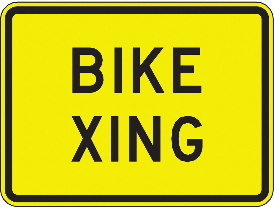 TrafficSign 18inx24in Yellow-Green