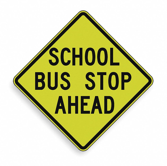 TrafficSign 30inx30in Yellow-Green