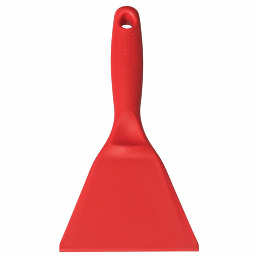 F8986 Large Hand Scraper Red 4x9-3/4 In.