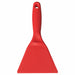 F8986 Large Hand Scraper Red 4x9-3/4 In.